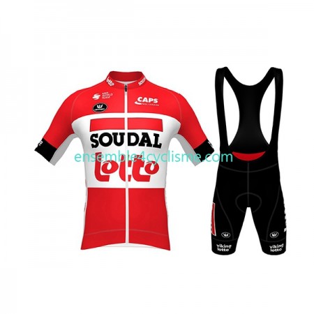 Tenue Maillot + Cuissard à Bretelles 2022 Lotto Soudal N001